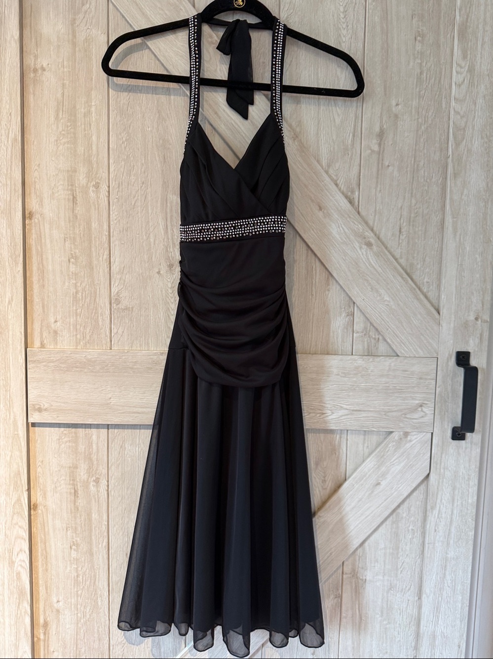 Black Halter Dress